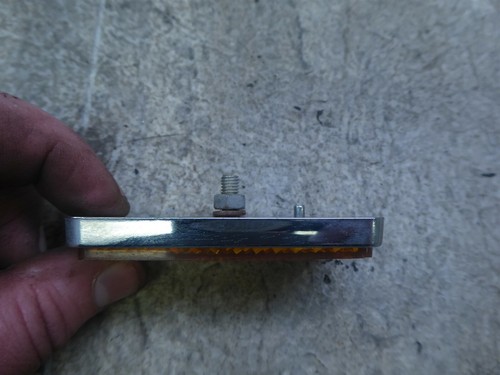 1982 Kawasaki KZ550 C LTD K714) left right front amber reflectors set #1 - Picture 3 of 12