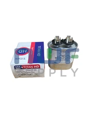 Titan HD Motor Run Capacitor Oval 440/370VAC 7.5MFD POCF7.5A