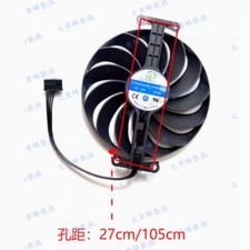 Graphics Card Cooling Fan CF1010U12D For ASUS RTX3060 12GB PHOENIX ITX