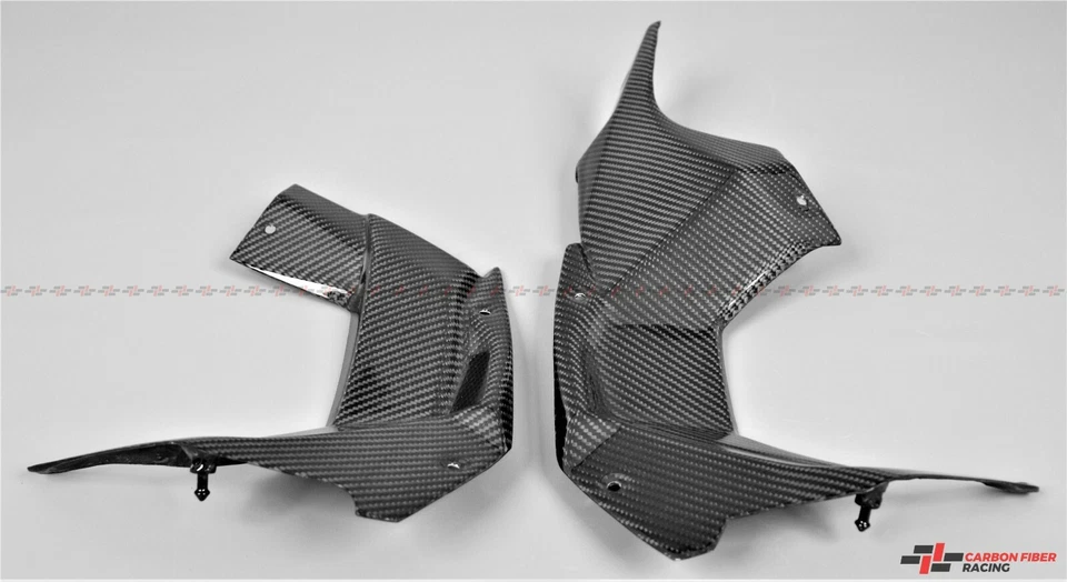 2015-2021 Kawasaki Ninja H2 Dash Panels - 100% Carbon Fiber - Image 3 of 3