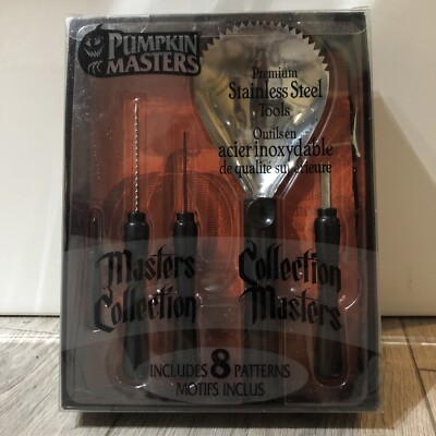 Pumpkin Masters Masters Collection Stainless Steel Tools Set  New