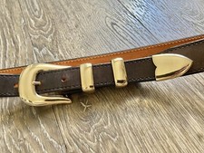 Douglas Magnus 14k Solid Gold XL Belt Buckle Set