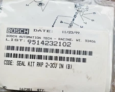 BOSCH REXROTH 9 514 232 102, 9514232102 - Seal Kit RKP 2-3CU IN (B) 167381