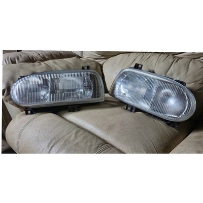VW Golf MK3 Hella Headlight Pair Left Right OEM 140 799-00 140 800-00