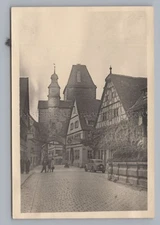 Rothenburg ob der Tauber 1950 Old Town Old Photo