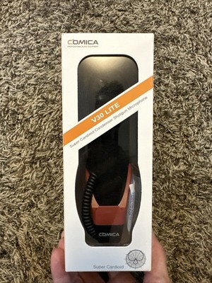 Comica CVM-V30 LITE Video Microphone Super-Cardioid Condenser On-Camera Shotgun