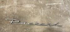 1954-1956 Packard Quarter Panel Oem Nameplate Emblem