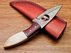 8.0" Custom Handmade Damascus Blade Camping Hunting Knife Skinning Knife TR-8905