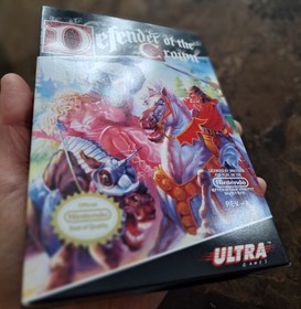 Minty! Defender of the Crown Nintendo NES Authentic Free Fast Shipping CIB