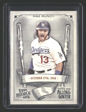 2021 Topps Allen & Ginter Max Muncy Los Angeles Dodgers Topps 37