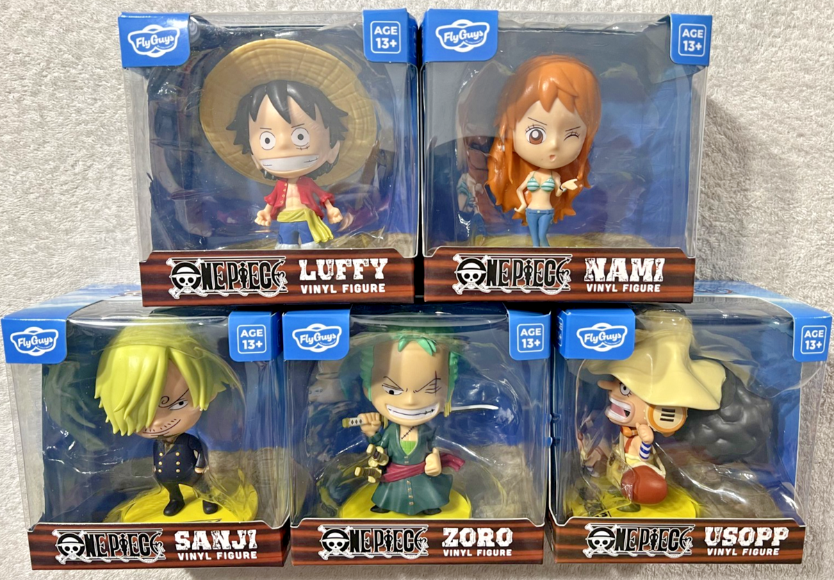 ONE PIECE VINYL FIGURES SET OF 5 FLY GUYS CULTUREFLY **NEW** | eBay