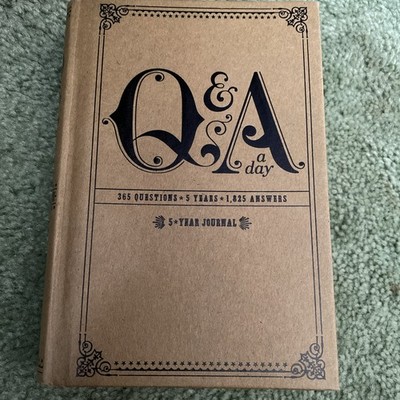 Q and A a Day: 5-Year Journal (Q&A a Day), Potter Gift