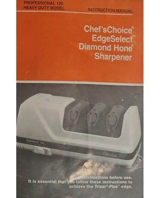 Professional Heavy Duty Model 120 Chefs Choice EdgeSelect Diamond  HoneSharpener