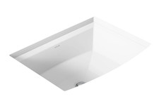 Kohler K-2355-0 Archer 19-7/8" Undermount Bathroom Sink with Overflow - White