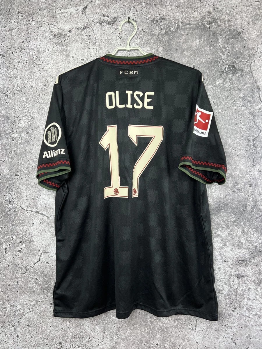 Bayern Munich Black International Club Soccer Fan Shirts for sale