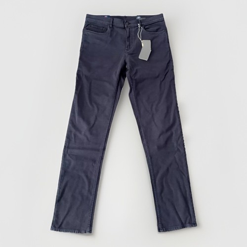 Faherty Stretch Terry 5 Pocket Soft Cotton Twill Navy Mens 35x34 New ($168)
