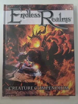 Endless Realms Creature Compendium RPG Hardcover New Factory Sealed