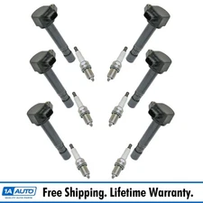 TRQ Engine Ignition Coil & NGK Spark Plug Kit 12 Piece Set for Acura Honda