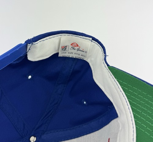 Vintage New York Islanders Snapback Hat The Game Glued Tag Youngan Split Bar NHL - Picture 11 of 11