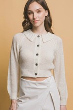 Short Collard Women's Sweater