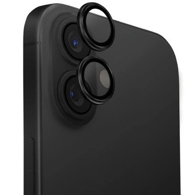 UNIQ Optix Aluminium Kamera Objektivschutz Apple iPhone 16 / 16 Plus Mitternacht