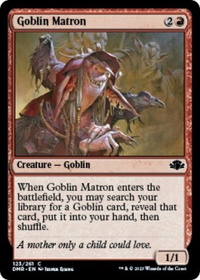 NM - Goblin Matron DMR - 123 Dominaria Remastered