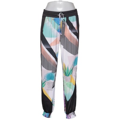 Bebe, Hose, Größe: XS, Schwarz/Mehrfarbig, Elasthan/Polyester, Sonstiges #Gik