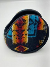 Vintage Pendleton Ear Muff Winter Ear Warmers Wool Fleece Behind The Head Unisex