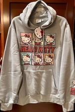 Hello Kitty By Sanrio Fleece Pullover Hoodie Sweatshirt Size L