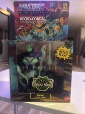 Masters of The Universe Motu Origins Necro-Conda Deluxe Snake Men Soldier Glows