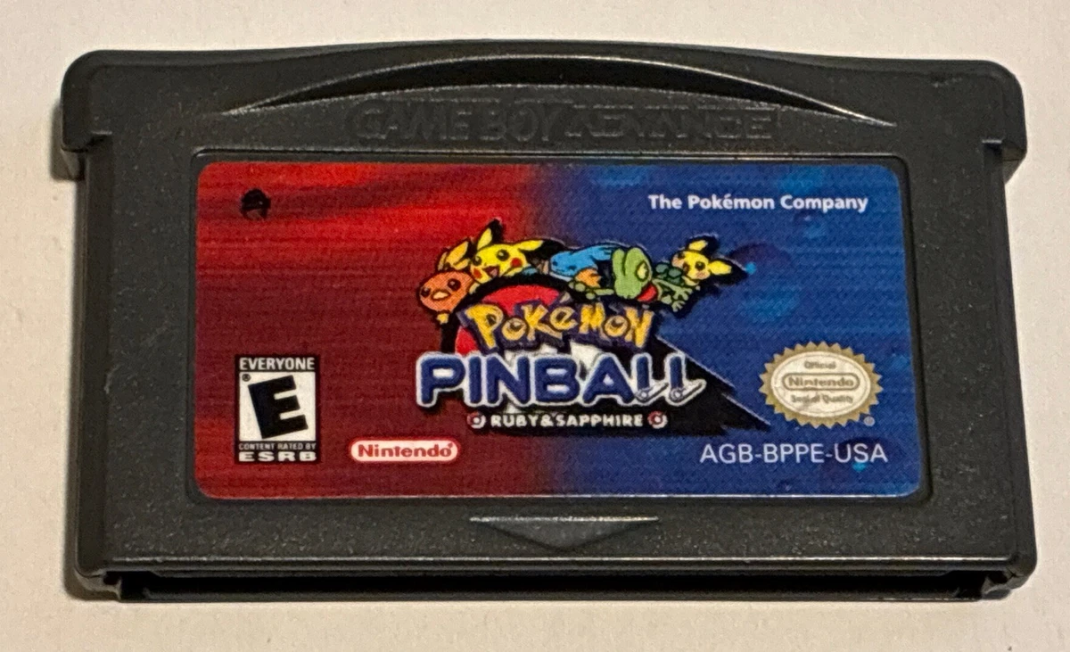 Nintendo Pokémon Pinball: Ruby and Sapphire Video Games for sale