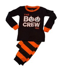 The Children's Place Child's Boy's Striped Stretch Pajama Pant Orange Black 4T