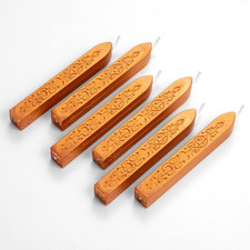6 Pieces Sealing Wax Sticks with Wicks for Letter Seal Wax Stamp,Wedding Invitat