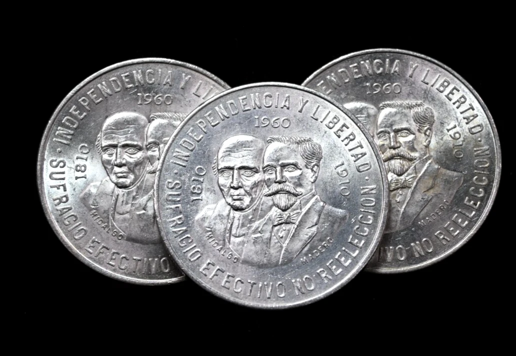 メキシコ 1960年 10ペソ 銀貨 25+ 10 Pesos 1960 Mexican Coins (1905-Now) for sale | Updated Oct 2026