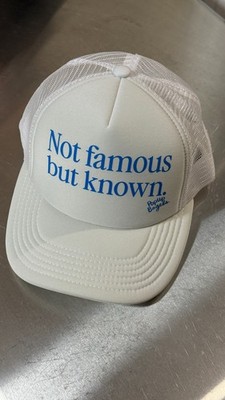 Popup Bagels hat / Not Famous But Known