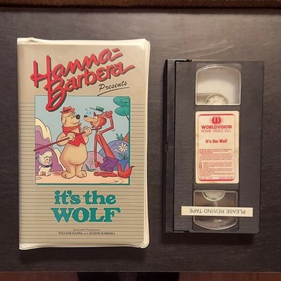 Hanna-Barbera Present's: IT'S THE WOLF (Worldvision Clamshell) VHS Tape