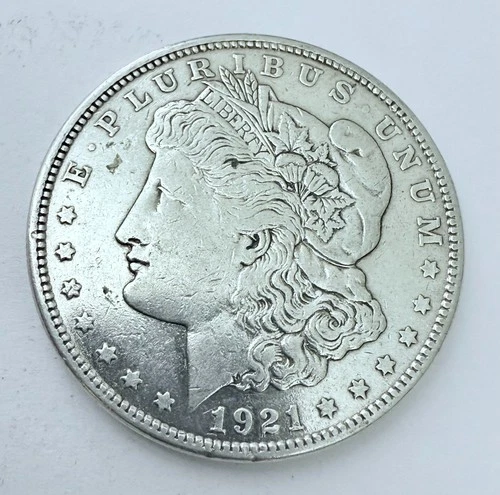 1921-S Morgan Silver Dollar 90% Silver EXTRA FINE Condition  #1347