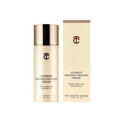 TOO COOL FOR SCHOOL Ultimate 24K Gold Collagen Cream 100mL / Tracking