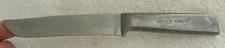 Vintage Funk's G Hybrid Seed Corn, Funks Large 9 3/4" Silver Metal Knife