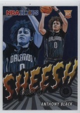 2023-24 Panini NBA Hoops Premium Stock Sheesh Anthony Black #2 10uo
