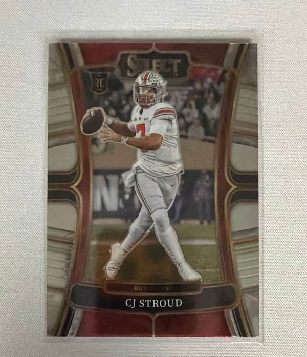 2023 Panini Select Draft Picks - Silver Prizm #2 C.J. Stroud