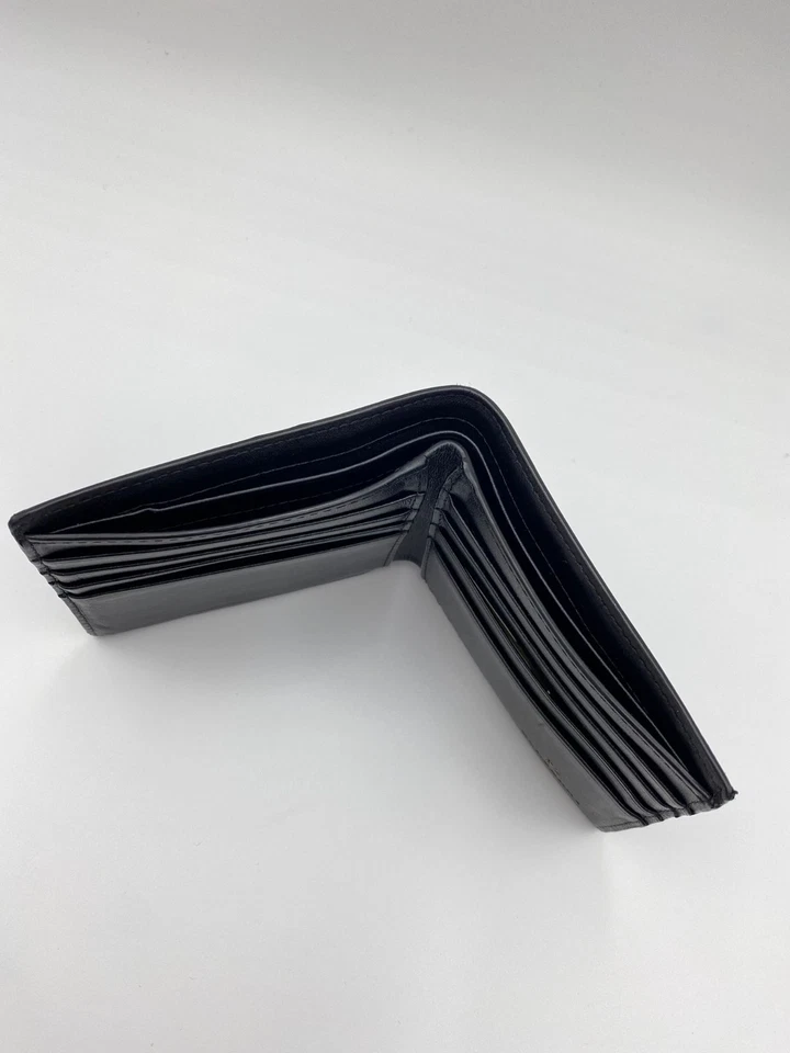 Burberry Smoked Check Hip Fold Wallet Grey - Image 4 of 4