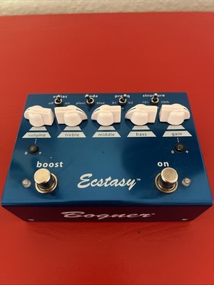 Bogner Ecstasy Blue Overdrive Gitarren Effekt Pedal Guter Zustand