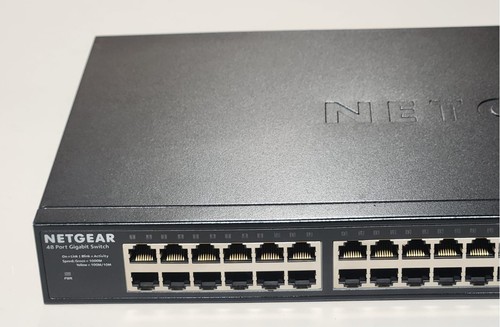 Netgear GS348 48 Port Gigabit Ethernet Rackmount Unmanaged Network Switch - Picture 2 of 4