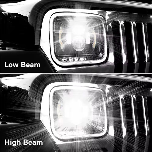4PCS 4X6" Projector LED Headlight Hi/Lo DRL For 82-87 Buick Regal Grand National - Picture 7 of 9