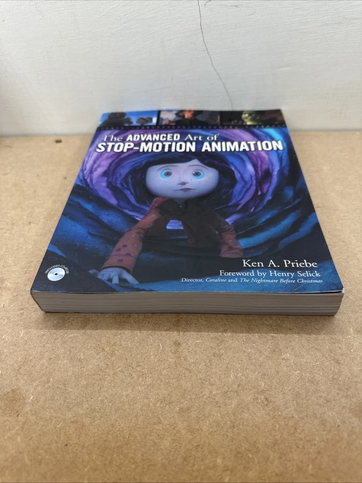 The Advanced Art of Stop-Motion Animation by K Priebe, with CD, as New Condition - Image 3 of 3