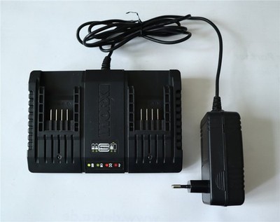WORX POWER SHARE WA3874 DUAL Akku-Ladegerät - 20 V - 1,5 A - 38 W - Kabel 1,8 m