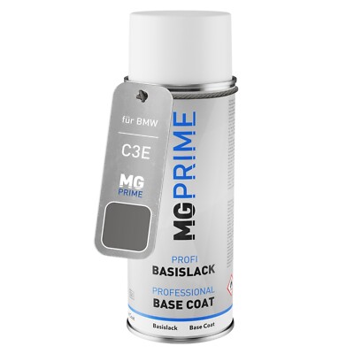 Autolack Spraydose für BMW C3E Berninagrau Bernstein Basislack Sprühdose 400ml