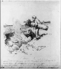 8" x 10" Photo Caddie,Colonel Foozle,Golf,Cartoon,June 1906