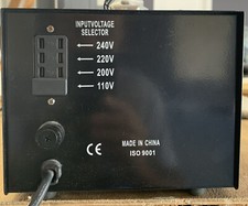 1000Watt Step Up/Down Heavy Duty Electrical Power Voltage Converter Transformer